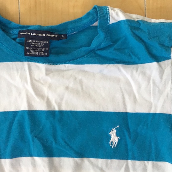 Ralph Lauren sport striped t - Picture 2 of 2